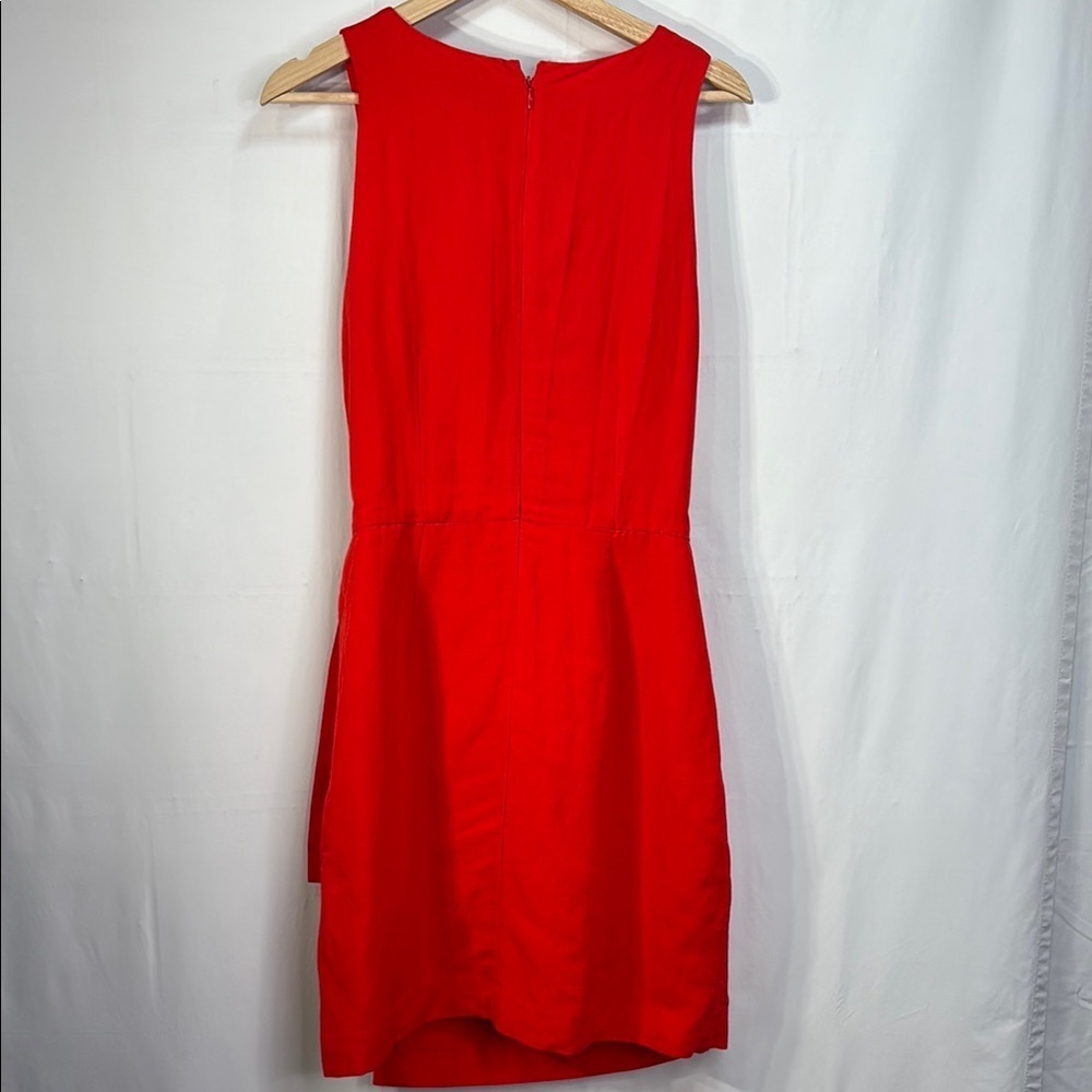 🪿 nwt Ann Taylor coral Midi Dress: - Picture 3 of 4